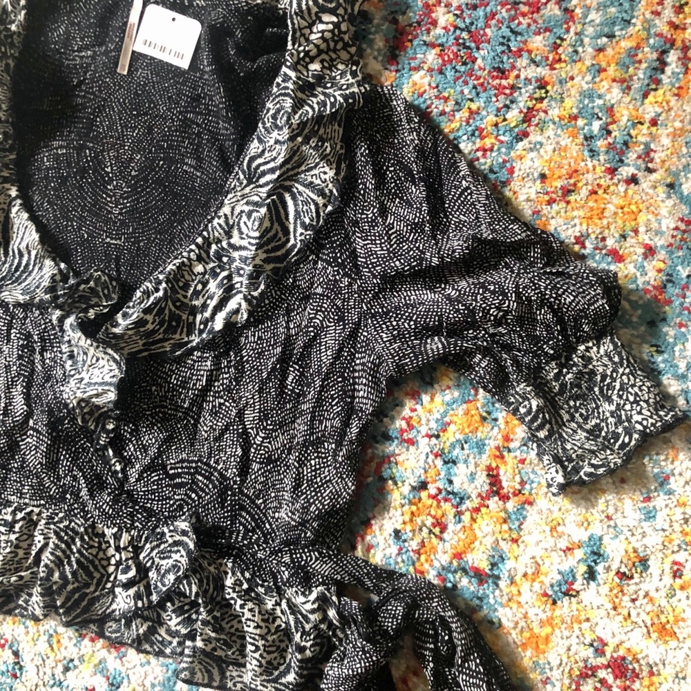 NWT Free People Wrap Top